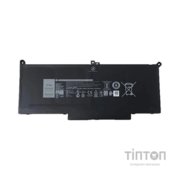 Акумулятор до ноутбука Dell Latitude 7280 F3YGT, 53Wh (7200mAh), 4cell, 7.4V, Li-Pol AlSoft (A47873)