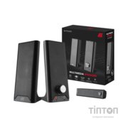 Акустична система 2E PCS203 USB Metal Black (2E-PCS203BK)