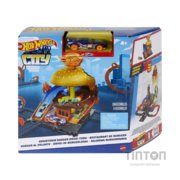 Автотрек Hot Wheels City Бургерна в центрі міста (HDR26)