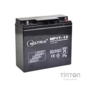 Батарея до ДБЖ Matrix 12V 17AH (NP17-12)
