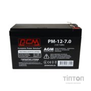 Батарея до ДБЖ Powercom 12В 7Ah (PM-12-7)