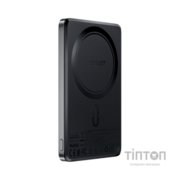 Батарея універсальна Acefast Magnetic Wireless 5000mAh 18W PD, QC/3.0, QI 7.5W, ультра тонкий, M8 Bllack (6974316283386)