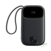 Батарея універсальна Baseus EnerFill FC31 Qpow 3 20000mAh 45W PD/3.0 QC/4.0 Black (E0028D00)