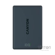 Батарея універсальна Canyon 10000mAh OnPower 511 PD20W Magnetic wireless MagSafe Black (CNS-CPB511B)