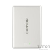 Батарея універсальна Canyon 10000mAh OnPower 511 PD20W Magnetic wireless MagSafe Grey (CNS-CPB511G)