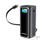 Батарея універсальна Choetech 20000mAh, PD/130W, QC, AFC , TFT, pass-through charging (B815C)