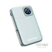 Батарея універсальна ColorWay 10 000 mAh PD/22.5W, 15W MagSafe & Watch Wireless Aquamarine (CW-PB100LPA2MT-WPDD)