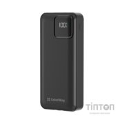 Батарея універсальна ColorWay 20 000 mAh Optimal Power PD/22.5W, QC/3.0, Black (CW-PB200LPB5BK-PDD)