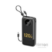 Батарея універсальна Dudao K13Pro 20000mAh 22,5W PD, QC, with built-in USB-C/Lightning cables (6977196680276)