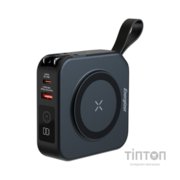 Батарея універсальна Energizer Magnetic Wireless 10000mAh 20W PD, AC зарядка, QI/15W, built-in USB-C (QM10001AC)