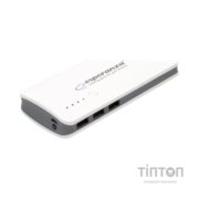 Батарея універсальна Esperanza 8000mAh input/Micro-USB, output/3*USB, White/Grey (EMP106WE)