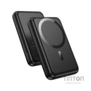 Батарея універсальна HOCO 10000mAh Grace PD/20W Magnetic Black (J141 / 714984)