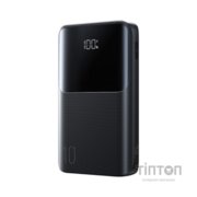 Батарея універсальна JOYROOM 10000mAh 22,5W PD, QC/3.0, 2*USB-A, USB-C In/Out, MicroUSB in, Black (JR-QP191)
