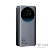 Батарея універсальна JOYROOM 30000mAh 65W PD, QC/3.0, USB-A, 2xUSB-C In/Out, Black (JR-PBF05)