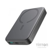 Батарея універсальна JOYROOM Magnetic Wireless 10000mAh 20W PD, QC, USB-C In/Out Black (JR-W020 / 6941237118455)