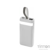 Батарея універсальна TheGeneral 20000mah PowerPulse, 10W, flashlight, white (40011319-08)