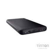 Батарея універсальна Trust 10000mAh Primo ECO, 2хUSB-A/USB-C, 15W, black (24678_TRUST)