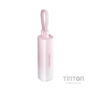 Батарея універсальна Vention 5000mAh 20W PD, USB-C In/Out, Lightning In/Out, with cable, Gradient Red (FHWR0)