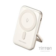 Батарея універсальна Vention Magnetic Wireless 10000mAh 20W PD USB-C In/Out, QI-15W White (FHNW0)