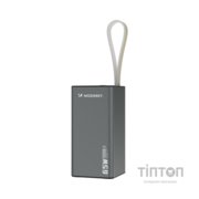 Батарея універсальна Wozinsky 30000mAh, K65+ 65W 30000mAh 2*USB-C, USB-A (5907769364457)
