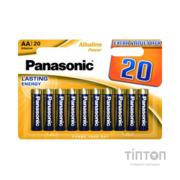 Батарейка Panasonic ALKALINE POWER AA BLI 20