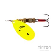 Блешня X-Fish Stark 9.5g 4 Nikel UV lime (1917.07.40)