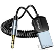 Bluetooth-трансмітер Essager Lingfeng USB to 3.5mm Bluetooth 5.0 Grey (EBT-LF01-P)