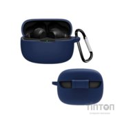 Чохол для навушників BeCover Silicon для JBL Wave Beam TWS Deep Blue (710190)