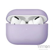 Чохол для навушників Uniq Lino AirPods Pro 2 gen Silicone Lilac lavender (8886463683569)