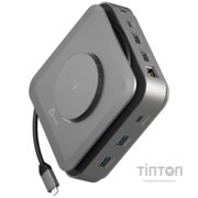 Порт-реплікатор J5create Dock-Station USB-C 10-in-1 (HDMI/PD/USB-A/USB-C/LAN) (JCD3199-N)