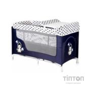 Дитячий манеж Bertoni/Lorelli SAN REMO 2L (blue/white pen)