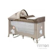 Дитячий манеж Bertoni/Lorelli SAN REMO 2L ROCKER (beige elep)