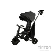 Дитячий велосипед QPlay Nova+ Rubber складаний триколісний Ultimate Black (S700-17Nova+RubberUB)