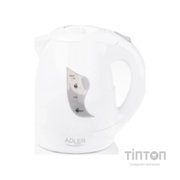 Електрочайник Adler AD 08 white