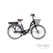 Електровелосипед Dorozhnik 26" eAQUAMARINE BH рама-17" 36B 13А*г 500Вт 2026 чорний (ELB-D-26-296)