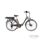 Електровелосипед Dorozhnik 26" eRUBY DD FR рама-17" 48B 15А*г 500Вт 2026 мокрий асфальт (ELB-D-26-303)