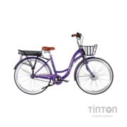 Електровелосипед Dorozhnik 28" eAQUAMARINE BH рама-19" 36B 13А*г 500Вт 2026 фіолетовий (ELB-D-28-108)