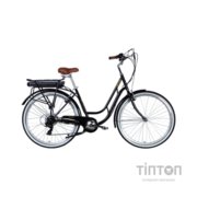 Електровелосипед Dorozhnik 28" eRETRO Vbr FR рама-19" 36B 13А*г 500Вт 2026 чорний (ELB-D-28-113)