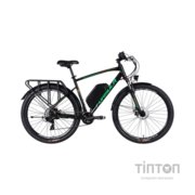 Електровелосипед Formula eCURSOR MAN AM DD 29" 21" 48B 17.5А*г 500Вт 2026 чорно-зелений (ELB-FR-29-248)