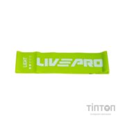 Еспандер LivePro Fitness Band Light LP8415-L зелений Уні 200х15см (4,5кг) (6951376153668)