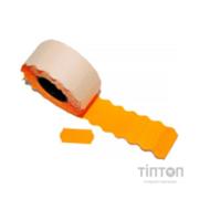 Етикет-стрічка Aurika 26х12 orange (2612O)