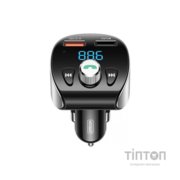 FM модулятор JOYROOM JR-CL02 Bluetooth MP3 2USB QC3.0 Black (JR-CL02)