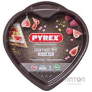 Форма для запікання Pyrex Heart Cake Pan 26 см, метал
