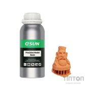 Фотополімерна смола eSUN Resin Precision UV/LCD Orange Red 0,5kg (PRECISION MODEL RESIN OR500G)