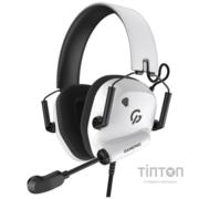 Гарнітура GamePro Genesis Mercury White (HS120W)