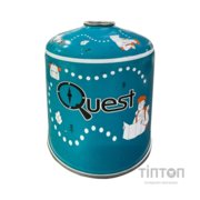 Газовий балон Quest 450 г різьбове з'єднання (набір 12 шт) (Q-G450_12)