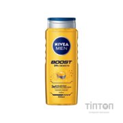 Гель для душу Nivea Men Boost 3в1 з кофеїном 500 мл (4005900824486)