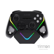 Геймпад Ajazz GP100S 2.4G/BT/USB Switch/PC/iOS/Android RGB Black (GP100S-B)