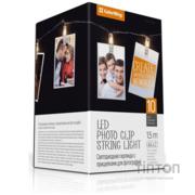 Гірлянда ColorWay 10 LED, 1.5м, гирлянда с прищепками (CW-LCP-10L15B)