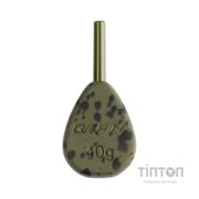 Грузило Brain In-Line Flat Lead 42g 2шт/уп Green (1858.32.03)